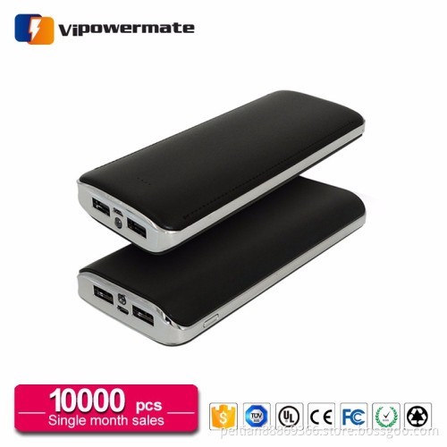 Wholesale super capacitor battery pack power bank cross 12000mah/ 15000mah with LED light